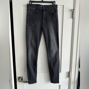 MOTHER High Rise Skinny Jeans